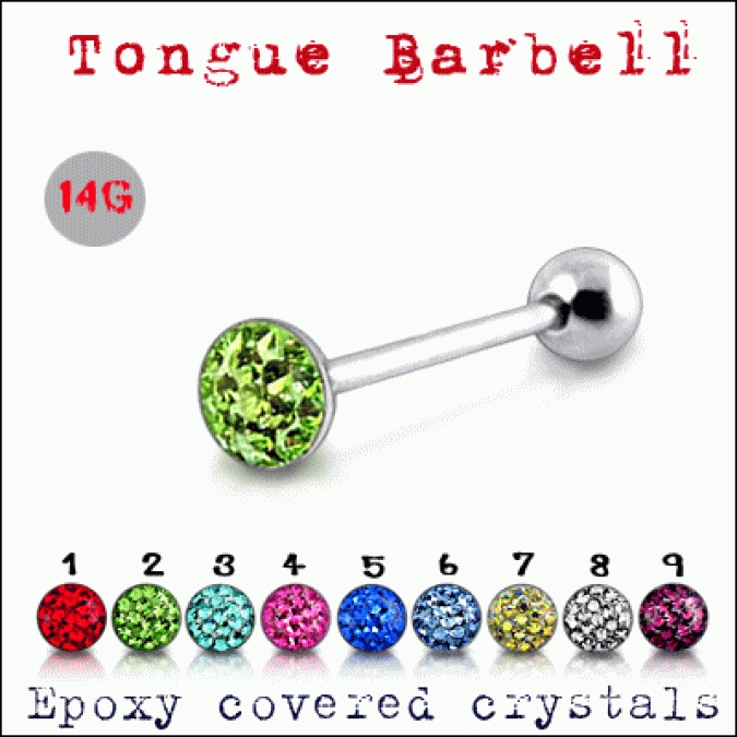 Tongue piercing - BAR  178 BAR  178 Tangue Piercing