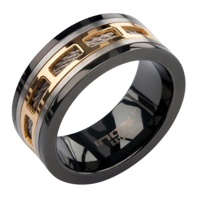 Мъжки стоманен пръстен | SR23163