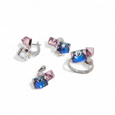 Дамски сребърен комплект |SET16000