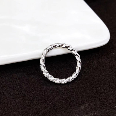 Damen Silberring mit Zirkonen | JL071071B