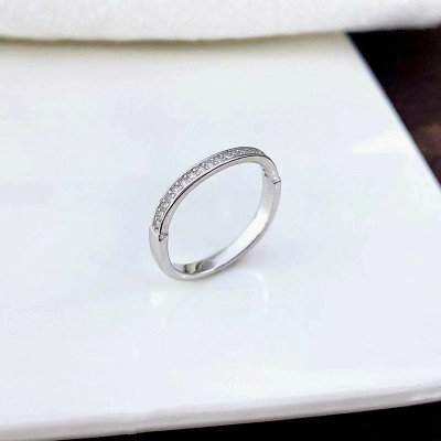 Damen Silberring mit Zirkonen | JL071078B