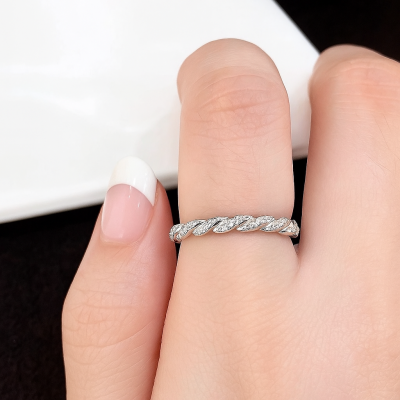 Damen Silberring mit Zirkonen | JL071071B Damen Silberring mit Zirkonen | JL071071B