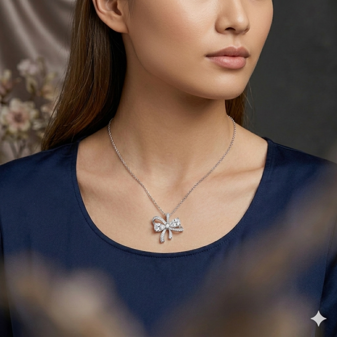 Îngeri și familie YL7722 Colier de damă din argint „Pangică elegantă” | XL022591 Colier de damă din argint „Pangică elegantă” | XL022591 YL7722 Îngeri și familie