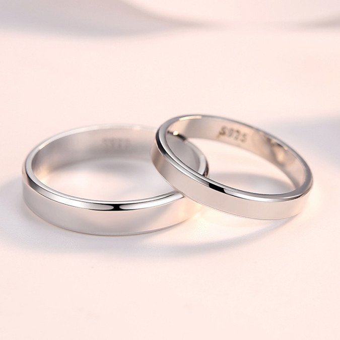 Silver wedding ring | SR073 SR073 Silver classic