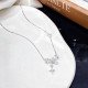 Colier de damă argint fluture și stea | YX03850AA01 YX03850AA01 Colier