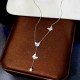 Серебряный клевер XL050038 Серебряное женское колье "Клевер" |XL050038 Серебряное женское колье "Клевер" |XL050038 XL050038 Серебряный клевер