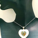 Pendant and earrings 316L- SS8501
