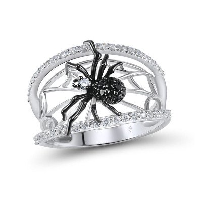 Damen Silberring |R305208BSNZSK