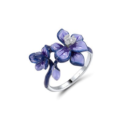 Дамски сребърен пръстен | R320022ENASL