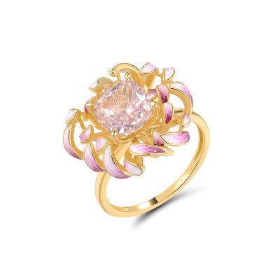 Дамски сребърен пръстен|R320061ENASY