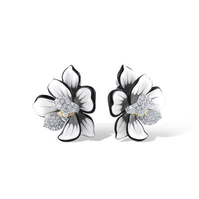 Damen Silber Ohrringe | E319449ENASP
