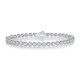 Women's Silver Moissanite Bracelet | L12930 L12930 Bracelets