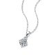 Necklaces P11446 Women's silver necklace with Moissanite | P11446 Women's silver necklace with Moissanite | P11446 P11446 Necklaces