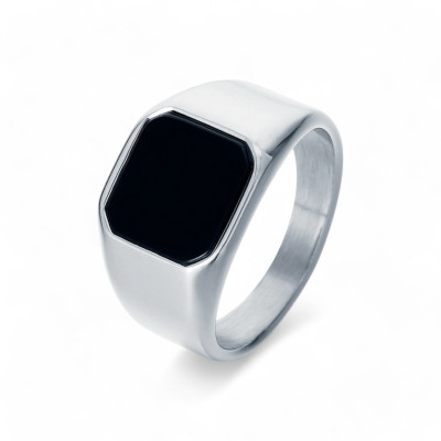 Herrenring mit Onyx | SP98510