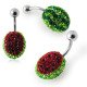 Buricel cercei pepene verde FDBLY 0400