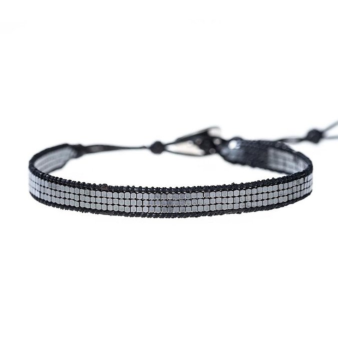 Кристални Гривни SB005 UNISEX гривна от стомана, кожа и Хематит | модел SB005 UNISEX гривна от стомана, кожа и Хематит | модел SB005 SB005 Кристални Гривни