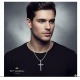 Mens Pendants SN86381 Men's necklace with a cross made of medical steel | SN86381 Men's necklace with a cross made of medical steel | SN86381 SN86381 Mens Pendants