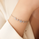 Blumen YS01183AA01 Damen Silberarmband „Kristalläste“ | YS01183AA01 Damen Silberarmband „Kristalläste“ | YS01183AA01 YS01183AA01 Blumen