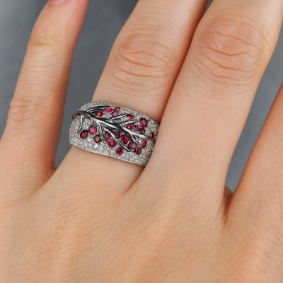 Дамски сребърен пръстен | R305333CRZSK Дамски сребърен пръстен | R305333CRZSK