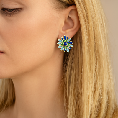 Women's silver dangle earrings | E319877ENASY Women's silver dangle earrings | E319877ENASY