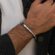 Stainless steel bracelets KB137255-WGLA Men's Solid Steel Bracelet | KB137255-WGLA Men's Solid Steel Bracelet | KB137255-WGLA KB137255-WGLA Stainless steel bracelets