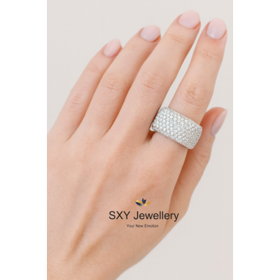 Ladies' silver ring SR3442 Ladies' silver ring SR3442
