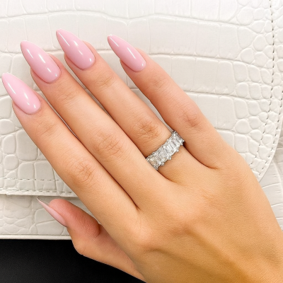 Damen Silberring mit Zirkonen |JL070834 Damen Silberring mit Zirkonen |JL070834