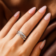 Женское серебряное кольцо с цирконами| JL070672B JL070672B Кольца