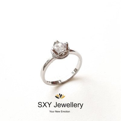 Дамски сребърен пръстен | SR2689