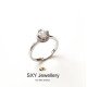 Дамски сребърен пръстен | SR2689 SR2689 Класика