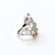 Дамски сребърен пръстен "Цвете" | SR1022