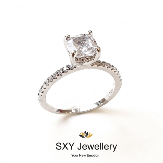 Дамски сребърен пръстен | SR2855