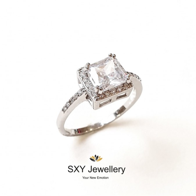 Дамски сребърен пръстен | SR2861
