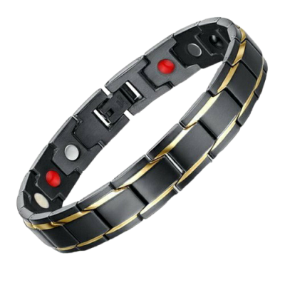UNISEX магнитна гривна от стомана KB136757