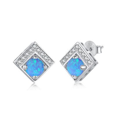 Cercei de damă cu opal argint | DY1D0219 Cercei de damă cu opal argint | DY1D0219