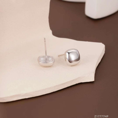 Women's Silver Clear Earrings | Z17777HP Women's Silver Clear Earrings | Z17777HP