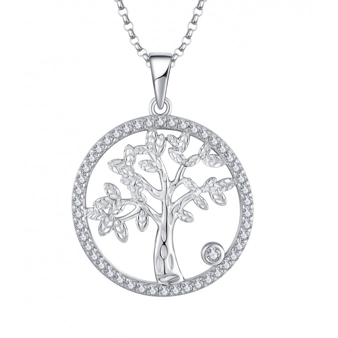 Pandantiv de damă din argint „Crystal Tree” | SPH0093A SPH0093A Pandantiv