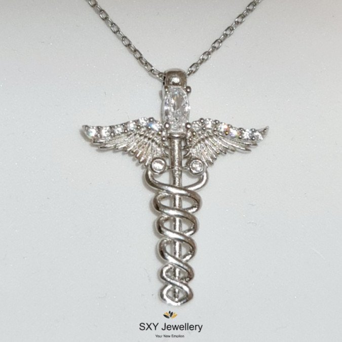 Extravagant SN12352 Ladies' silver necklace Ladies' silver necklace