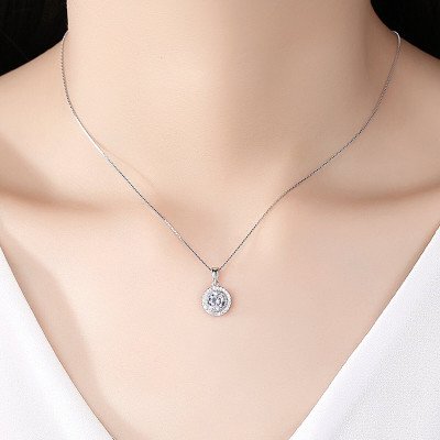 Damen Silberkette mit Zirkonium SN2528 Damen Silberkette mit Zirkonium SN2528