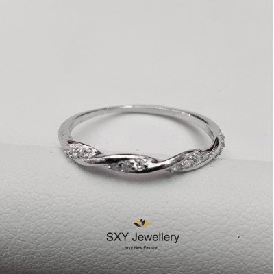 Women's silver ring with cubic zirconia | BYR01171