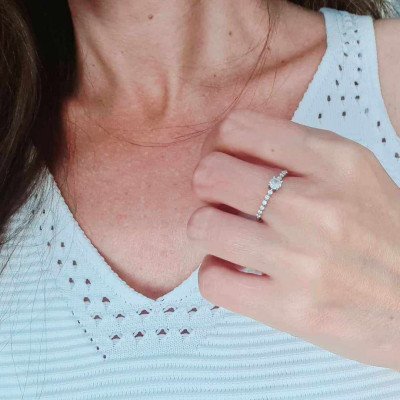 Women's Silver Ring | R4075 Women's Silver Ring | R4075