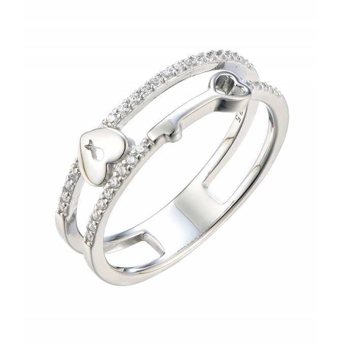 Дамски сребърен пръстен "Чистота" | SR08978A