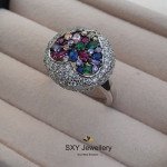 Дамски сребърен пръстен | SR3445