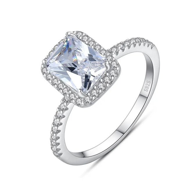 Дамски сребърен пръстен | SR220910 SR220910 Класика