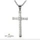 Mens Pendants SN86381 Men's necklace with a cross made of medical steel | SN86381 Men's necklace with a cross made of medical steel | SN86381 SN86381 Mens Pendants