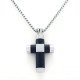 Mens μενταγιόν SN89809 Κολιέ UNISEX Cross Steel SN89809 Κολιέ UNISEX Cross Steel SN89809 SN89809 Mens μενταγιόν