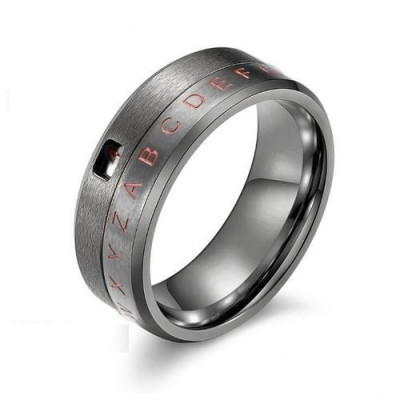 Herrenring aus medizinischem Stahl | SR92167