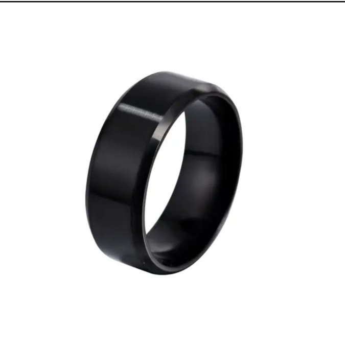 Ανδρικά δαχτυλίδια SR114523 Δαχτυλίδι UNISEX από μαύρο ατσάλι | SR114523 Δαχτυλίδι UNISEX από μαύρο ατσάλι | SR114523 SR114523 Ανδρικά δαχτυλίδια