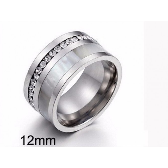 Дамски пръстен от медицинска стомана | SR43360
