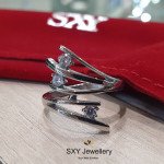Дамски пръстен от медицинска стомана | SR4154